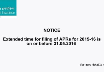 Extension of time for filing of APRs for 2015-16